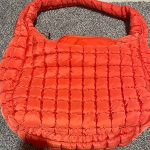 FP Movement quilted carryall.